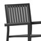 Flash Furniture Black Patio Club Chairs with Poly Resin Slats, 2PK 2-SB-A268C-BK-GG - alternate 6
